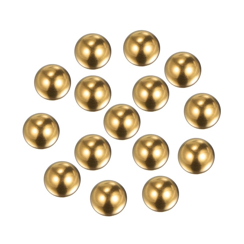 Kozelo 24pcs Brass Precision Balls - [3/8-inch] Round for Bearings Bushings Valves, Machinery, Automotive, and DIY Use - Image 1